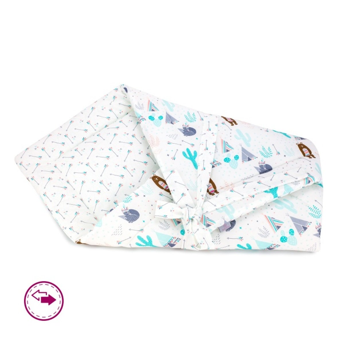 Swaddle blanket Wild west banaby.co.uk