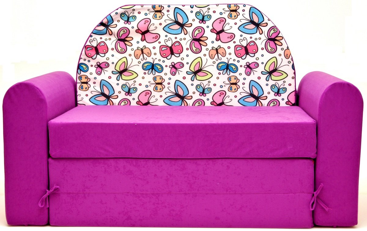 kids sofa pink