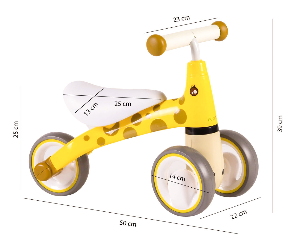 Беговел n. Беговел n.Ergo lb1603, Yellow. Ride Balance Bike дорожка Mini Bike ECOTOYS. Беговел Leonardo. Беговел Жираф от 1 года.