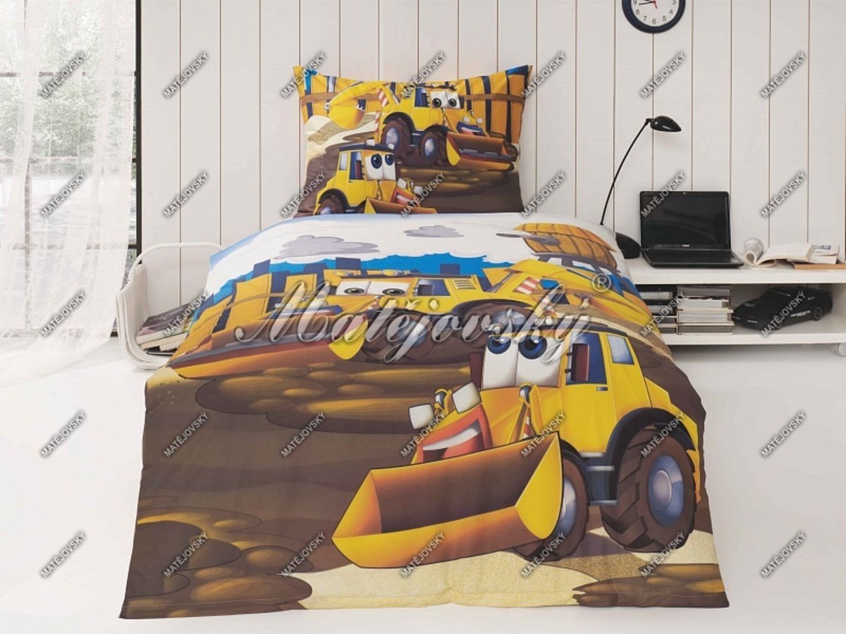 Digger Children's Bedding Set banaby.co.uk