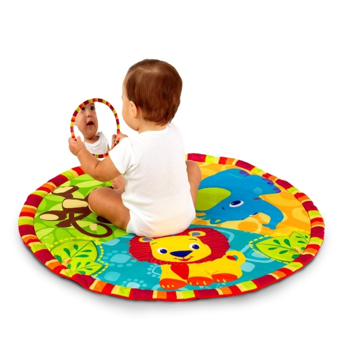 Bright Starts Pal Around Jungle Activity Play Mat banaby.co.uk