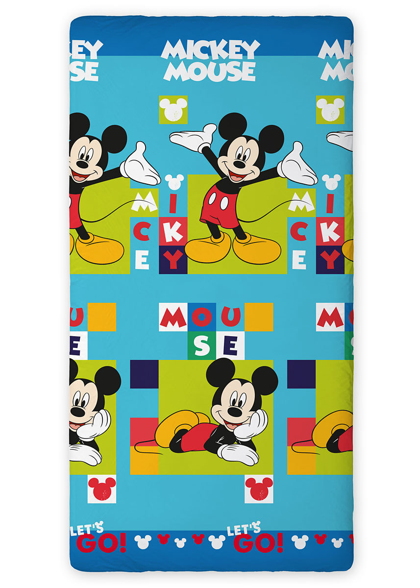 Mickey Mouse Children's Bed Sheet 90 x 200 cm banaby.co.uk