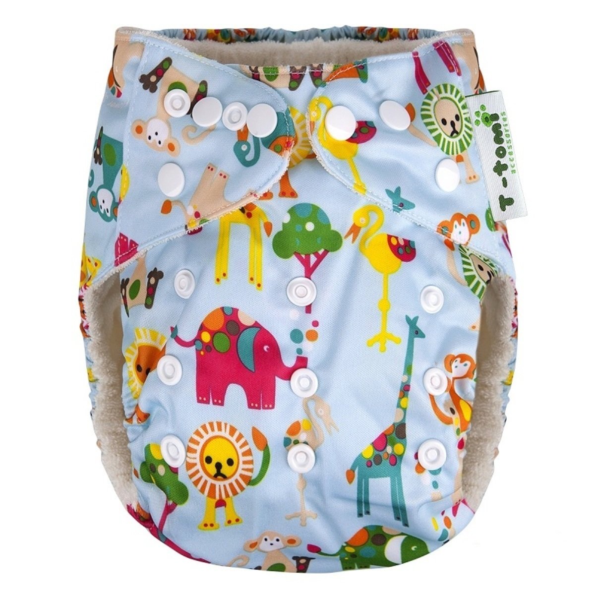 AIO Bamboo Nappies + 2 Bamboo Booster Inserts banaby.co.uk