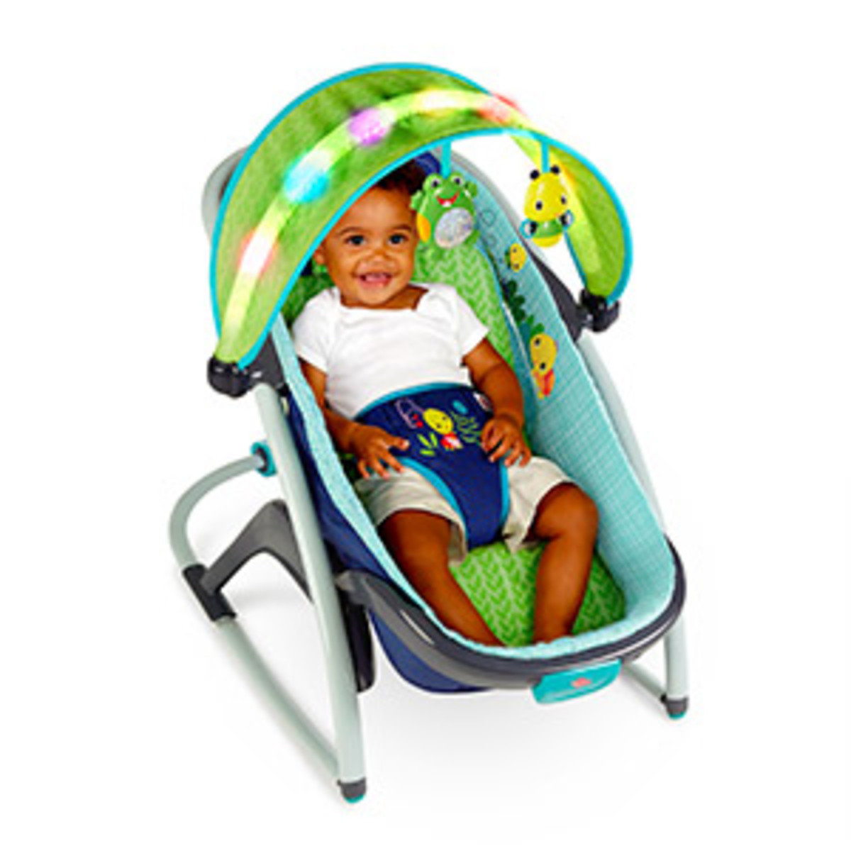 bright starts light up lagoon rocker