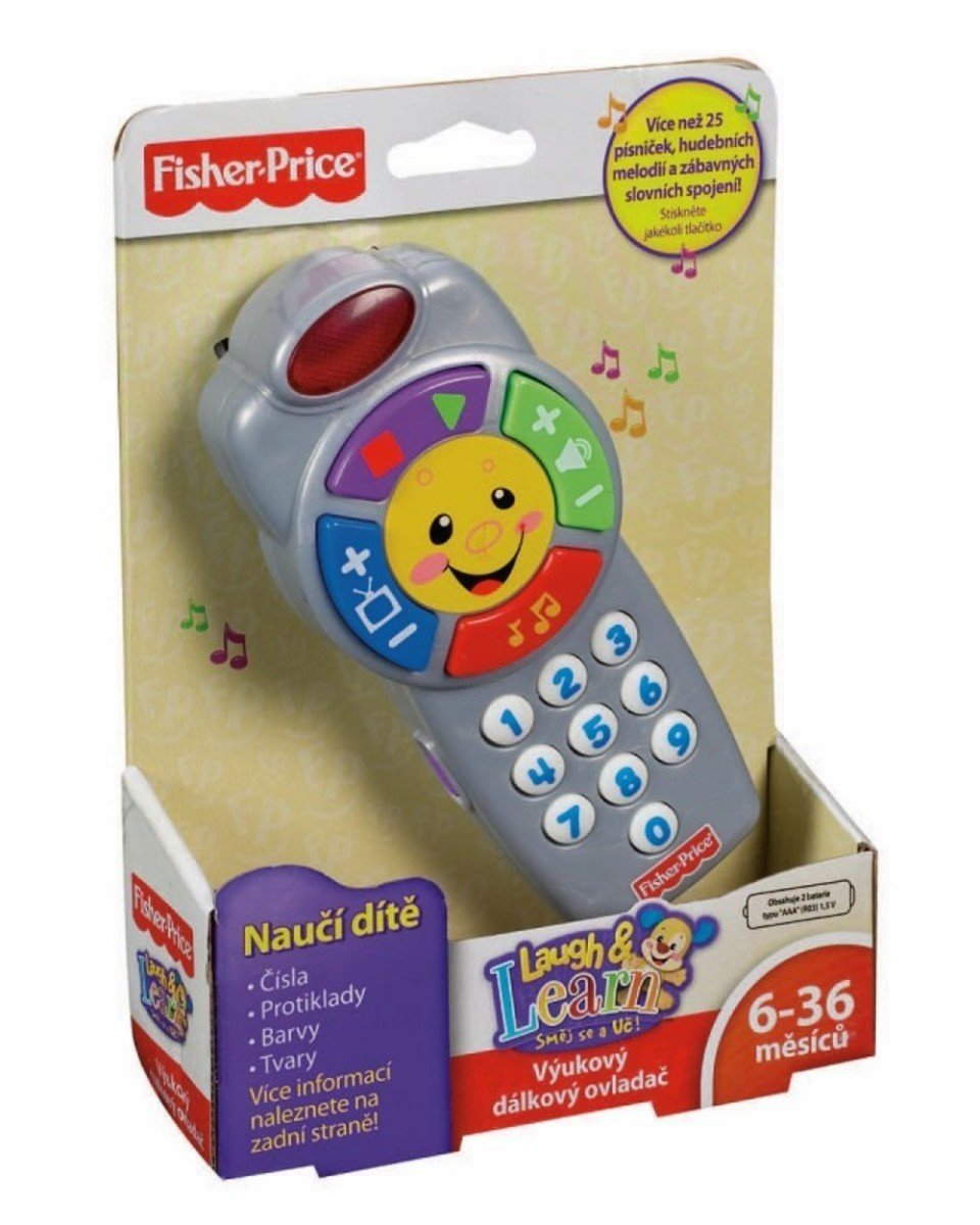 Fisher Price Educational Remote Control banaby.co.uk