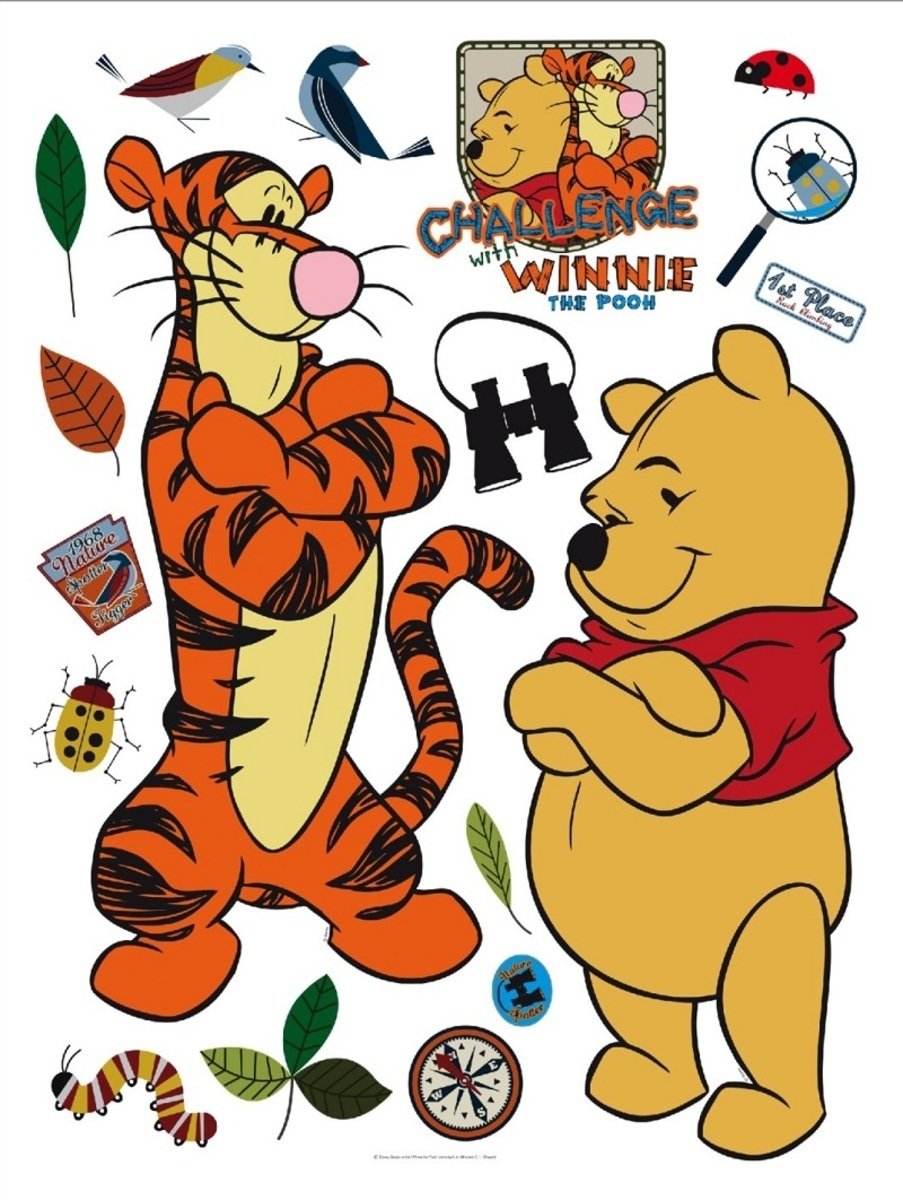 Maxi sticker Teddy bear Pooh II banaby.co.uk