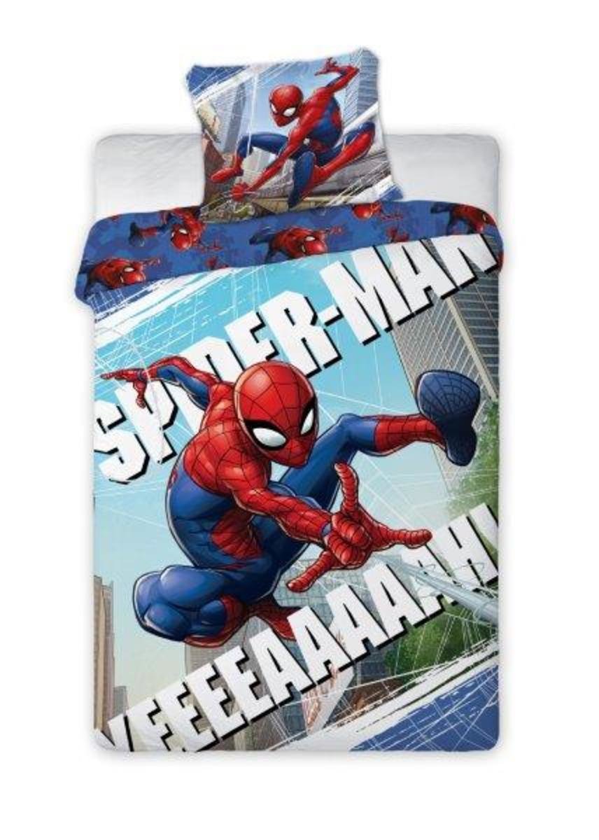 spiderman crib bedding