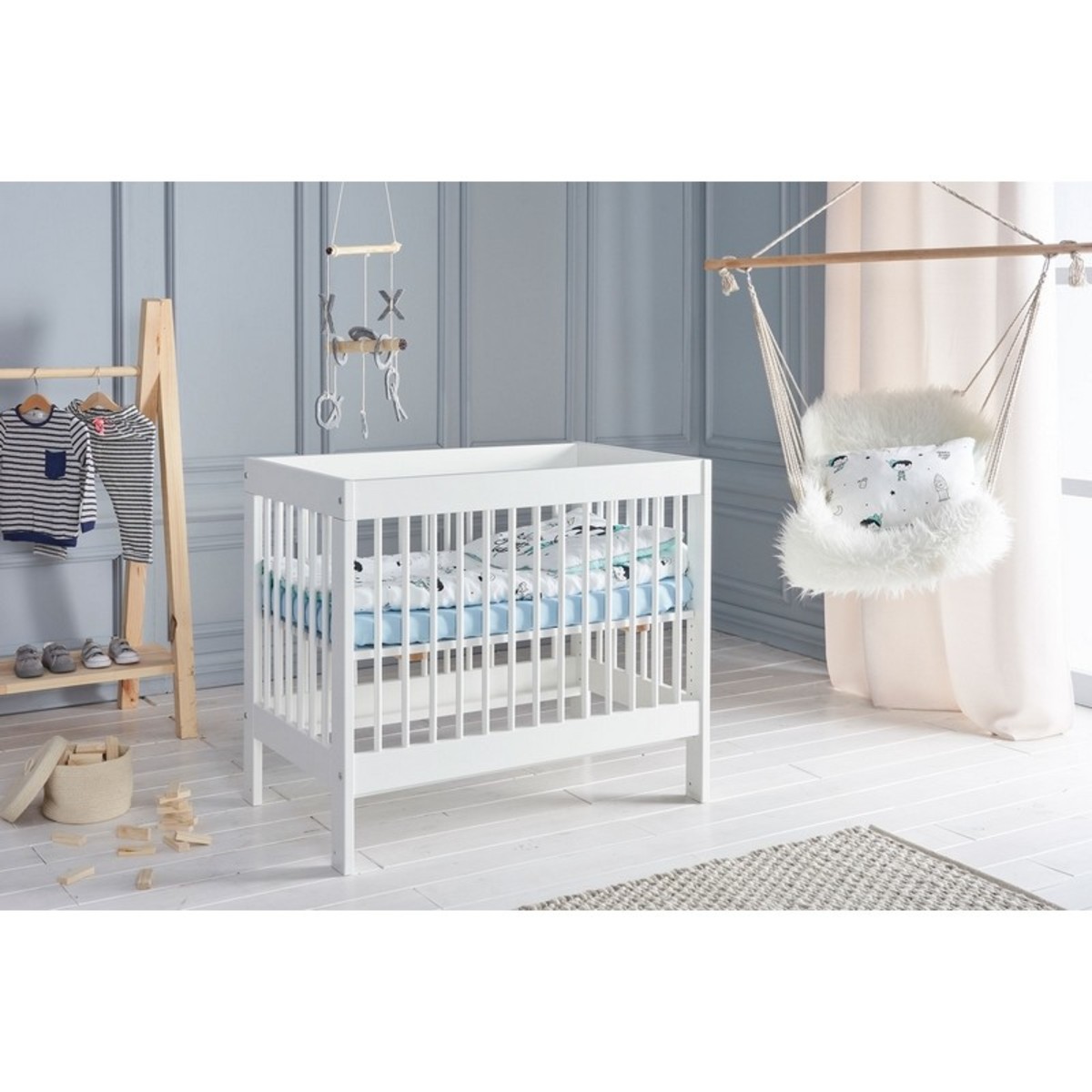 Baby cot to bed parents Basic banaby.co.uk