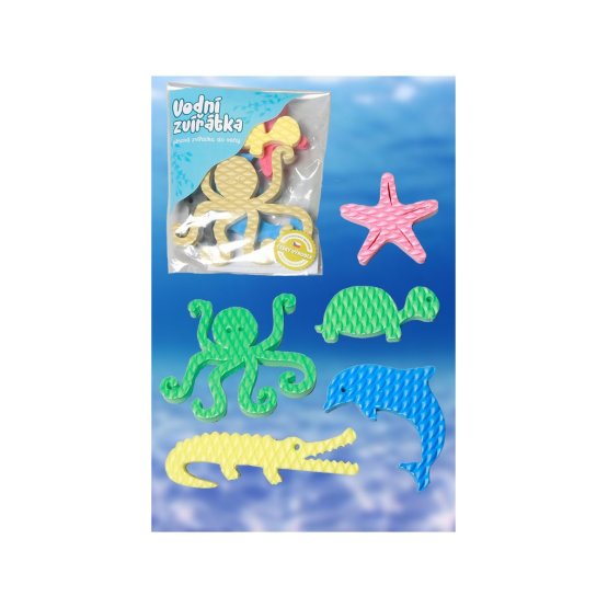 Foam bath stickers - Water animals