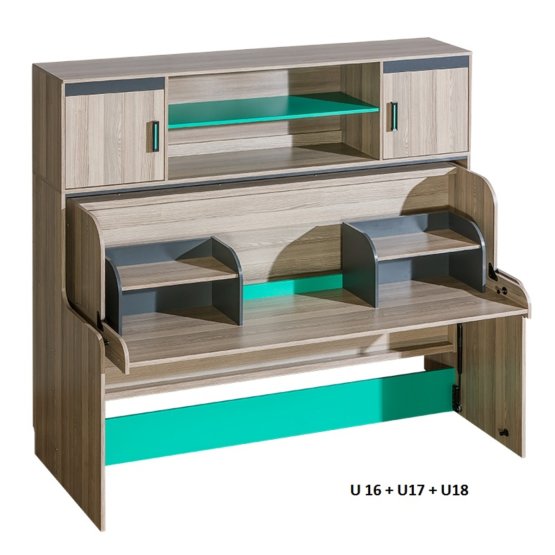 Multifunction bed a table 2v1 UNI 16