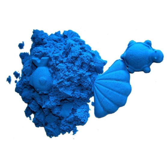 Magical kinetic sand 2 kg - blue