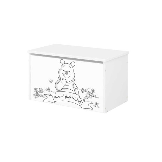 Wooden chest for Disney toys - Winnie the Pooh