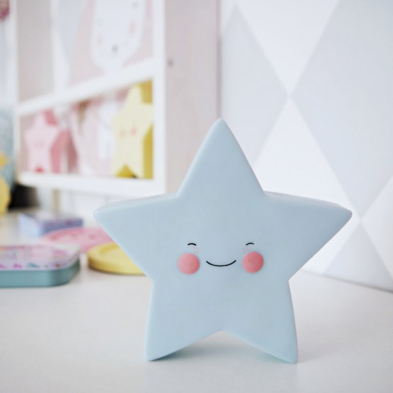 Children's LED lamp Star - different colors