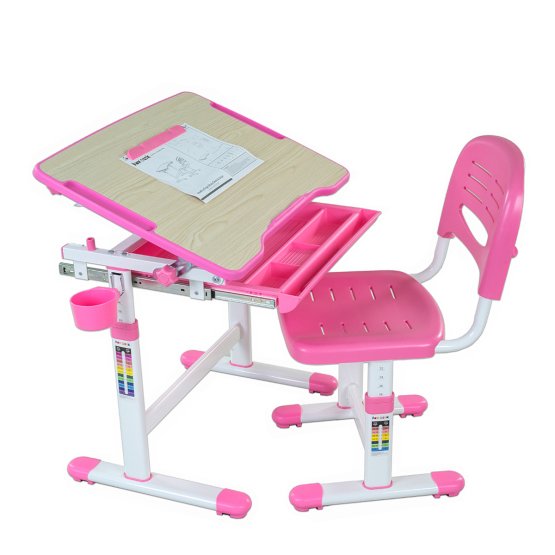 Writing table + chair Bambino for children - different colours