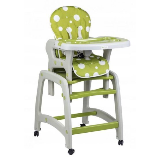Baby dining chair 3v1 - green