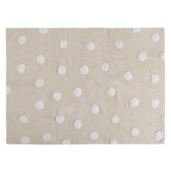 Children's rug Polka Dots - Beige