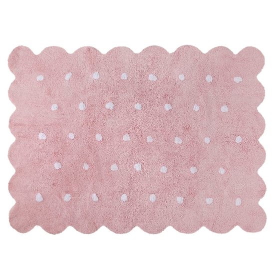 Children's rug Biscuit - Pink
