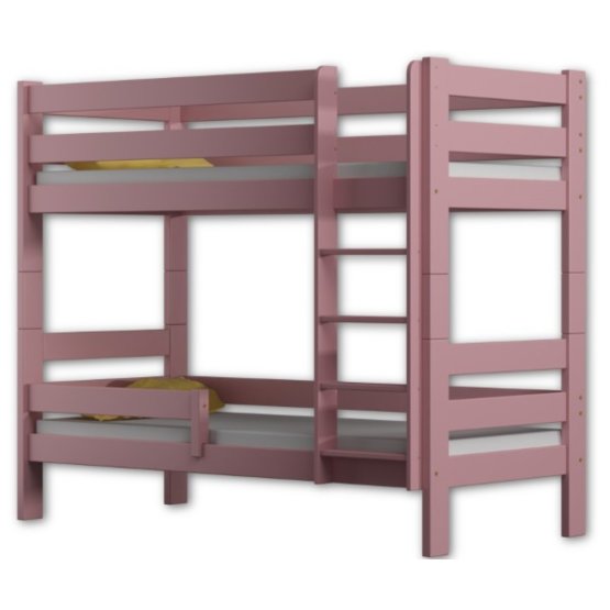 Children storey bed Tega - pink