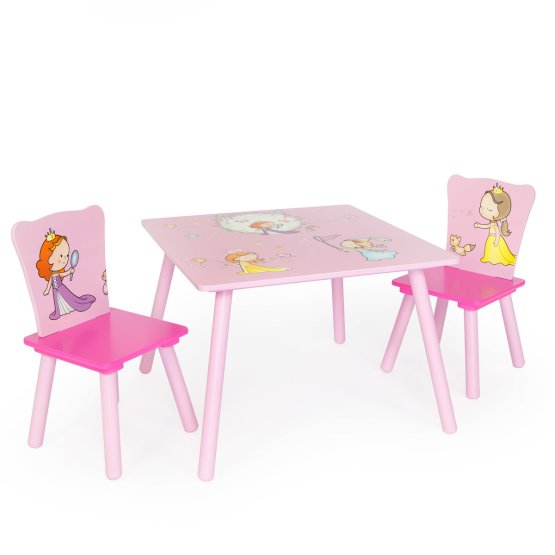 Children table with chairs Princess