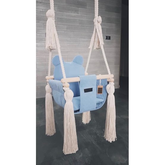 Interior swing for children - blue
