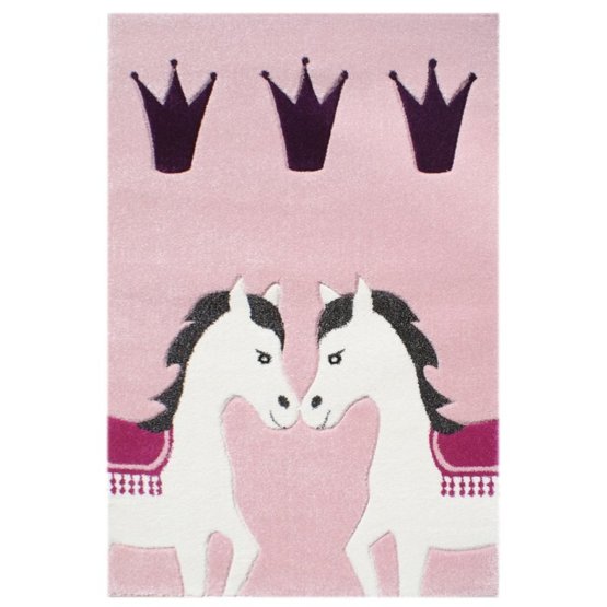 Children's rug Ponny - pink