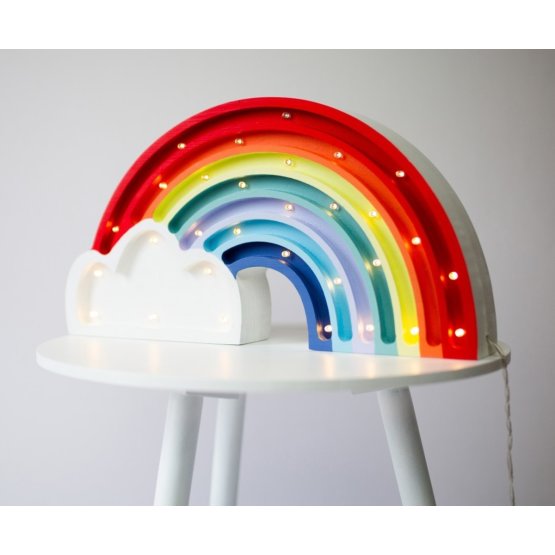Children's wooden lamp ICE lamp Rainbow