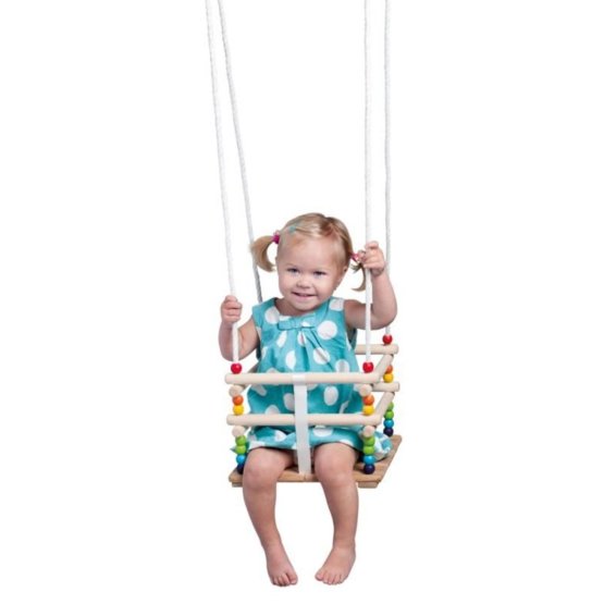 Colored wooden swing up to 30 kg