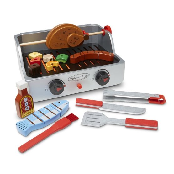 Melissa and Doug wooden grill