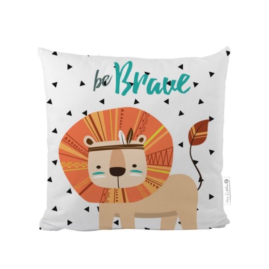 Mr. Little Fox Pillow Brave lion