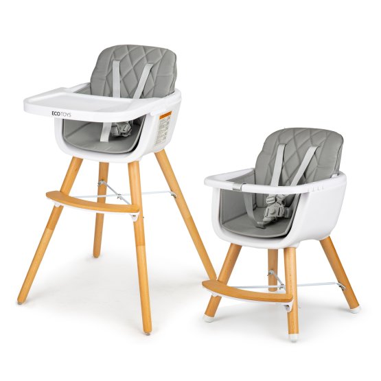 Dining chair Olivia 2in1 - gray