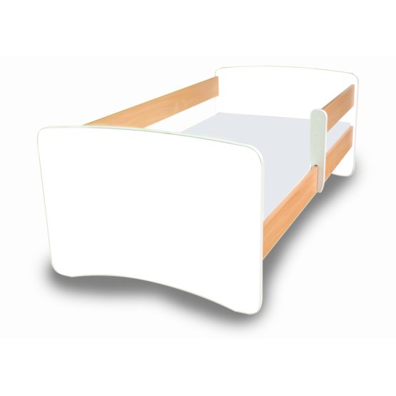 Child's bed with bed rail Nico - beech