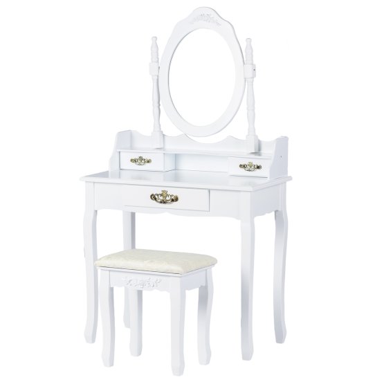 Dressing table with Amelia stool