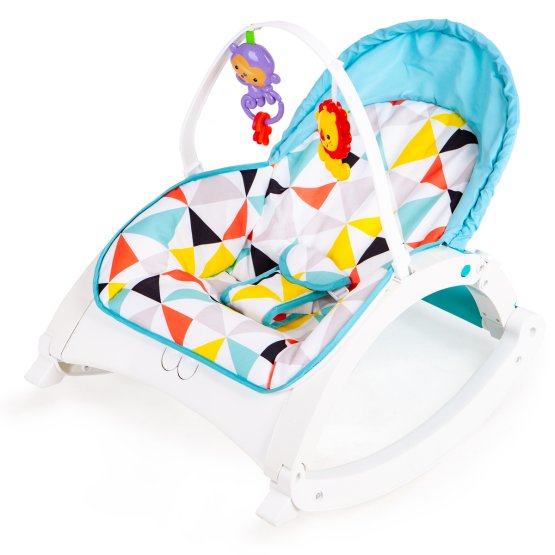 Colorful children's rocking chair Nico