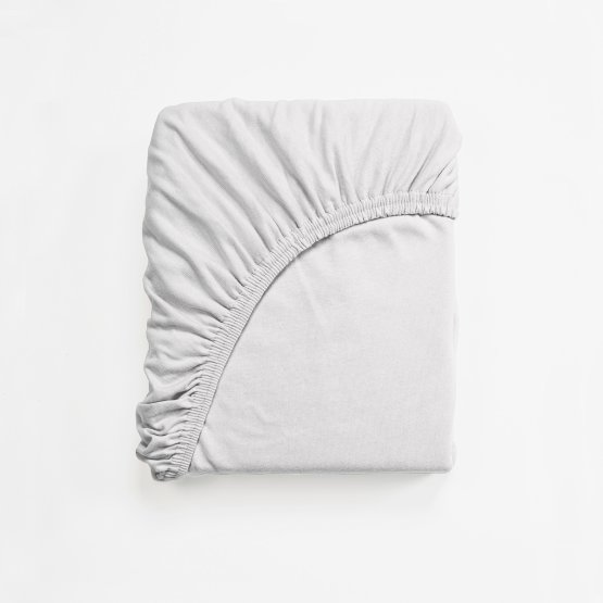 Cotton sheet 120x60 cm - white