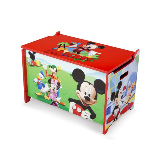 Mickey Mouse Children's Wooden Toy Chest