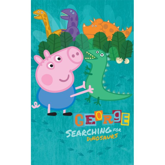 George Pig 6-Panel Children's Wall Mural