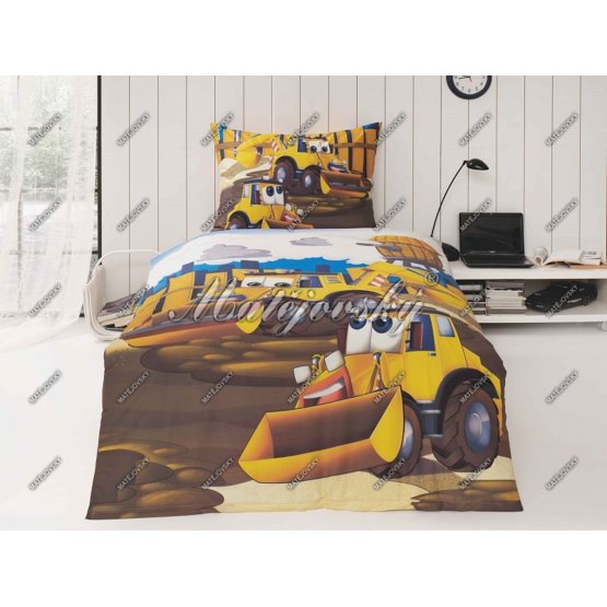 Digger Children's Bedding Set banaby.co.uk