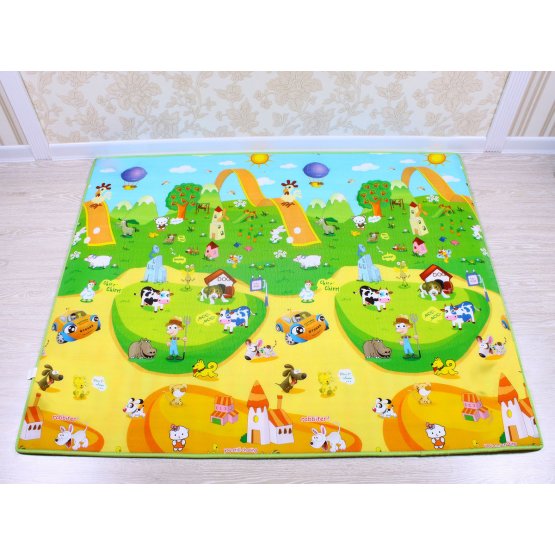 Children's Foam Play Mat Penguins + Flying Carpet banaby.co.uk