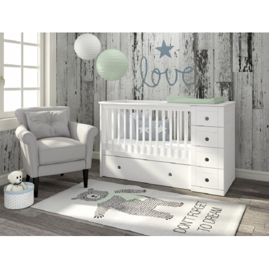 Baby bed Paso Doble - white
