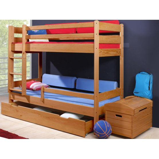 Woody Children's Bunk Bed - Alder