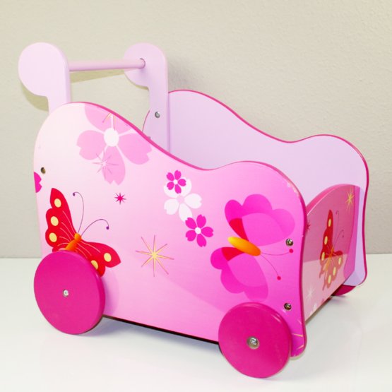 Baby motorcycleriage for dolls Butterflies
