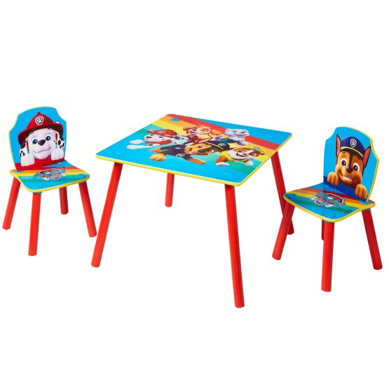 Children's table with chairs - Paw Patrol