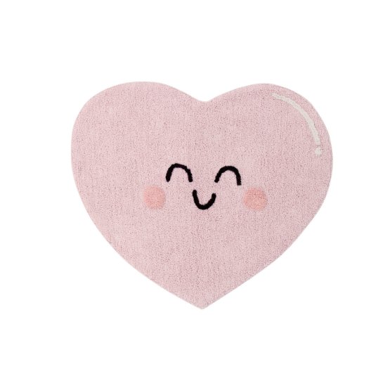 Children's cotton rug - Happy Heart