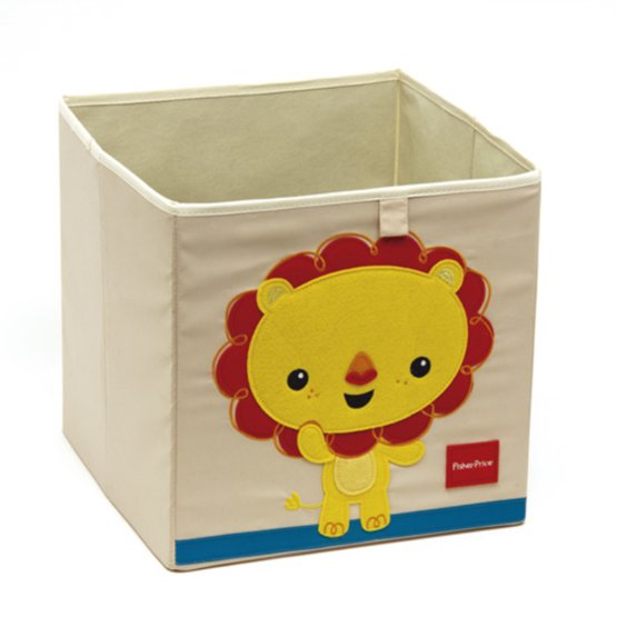 Childlike cloth storage box Fisher Price - lion