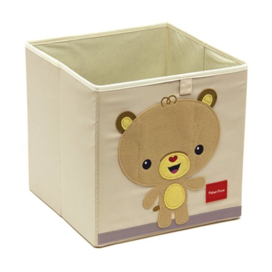 Childlike cloth storage box Fisher Price - bear