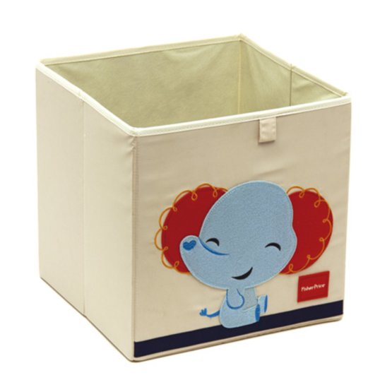 Childlike cloth storage box Fisher Price - elephant