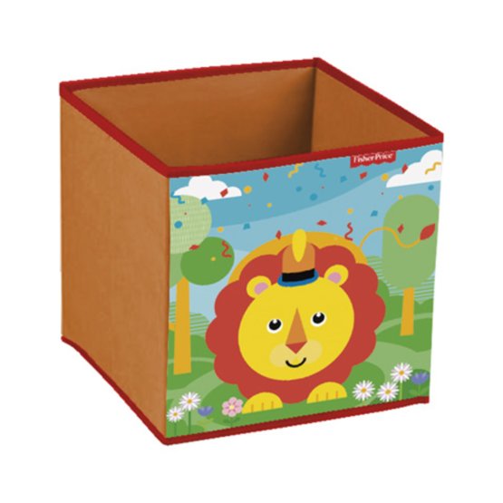 Childlike cloth storage box Fisher Price Lion