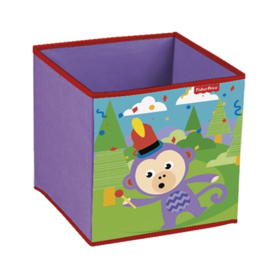 Childlike cloth storage box Fisher Price Monkey