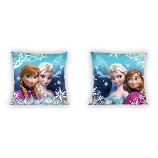 Coating on pillow 40x40 Frozen - Elsa and Anna