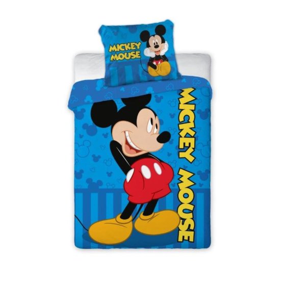 Mickey Mouse baby bedding - blue